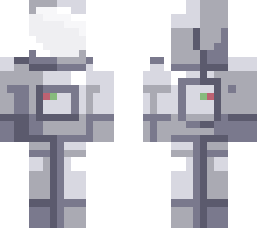 gray astronaut (recolouring)