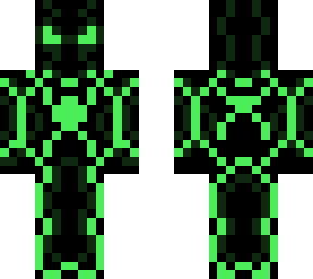 green spiderman
