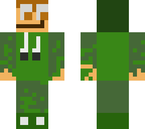 messed up full cloth green guy