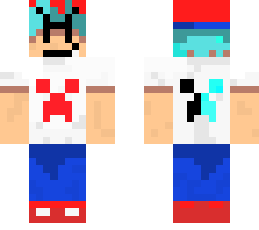 minecraft boyfriend (fnf neon creeper)