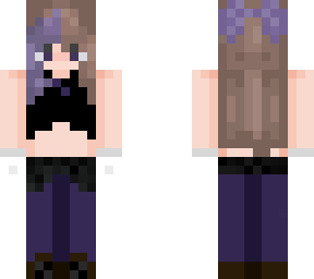 my gacha club oc into an mc skin 2.0