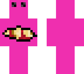 pink with mouth