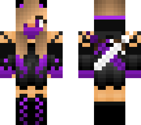 purple girl