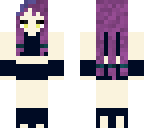 purple hair