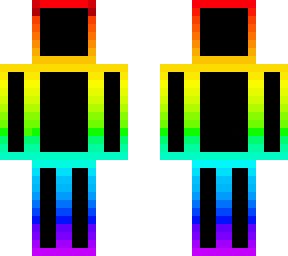 rainbow outline (next white one)
