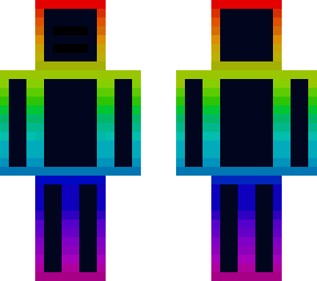 rainbow with no eyes