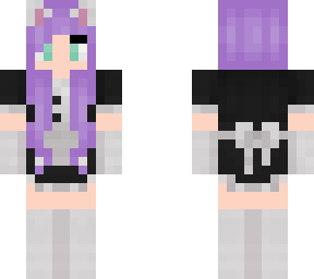 ~ favour owed ~ purple hair catgirl maid outfit ~