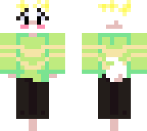 asriel with flower crown