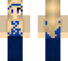 bella the blue medieval maiden