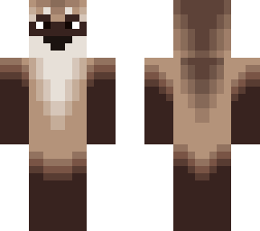 black footed ferret (no tail)