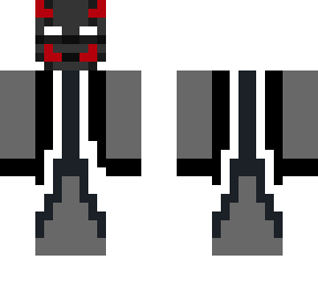 black oni mask