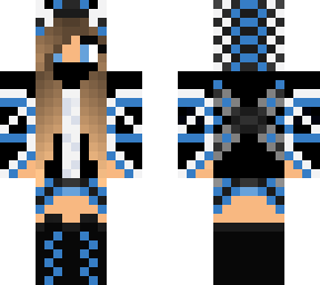 blue assasin girl