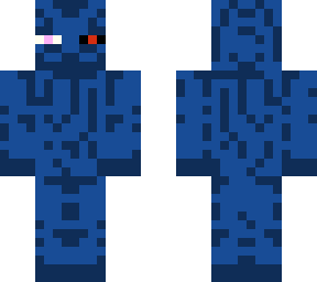 blue endermen cyborg