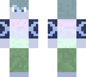 blue green and purple