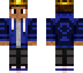 blue hood crown