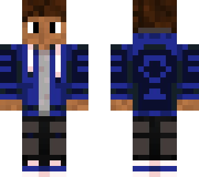 blue jacket