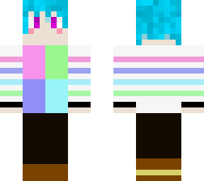 colorful e-boy skin