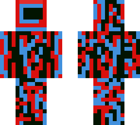 cool robot virus skin