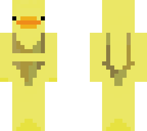 duck in bikini