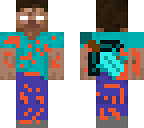 fighting herobrine