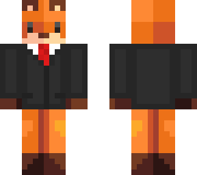 fox in a suit