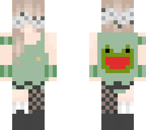 frog girl in da pooool