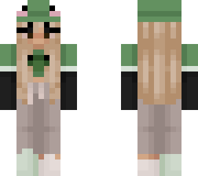 frog girl with different shoes