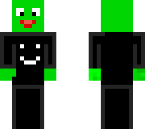frog with suit and smiley
