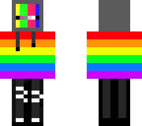 *** pride glitch skin