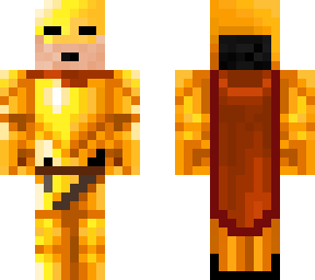 golden armor knight