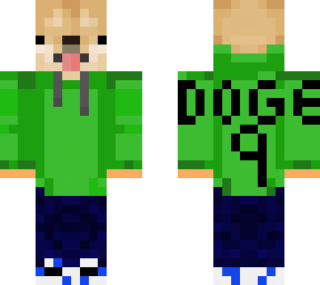 green sweater doge