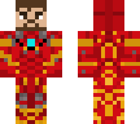 irom man(toni stark face)