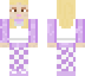 laura flor pantaln morado cuadros