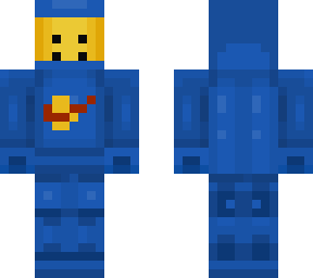 lego classic space man (blue