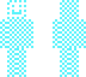 light blue and white lattice