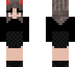 matching devil girl skin (brown eyes/hair)