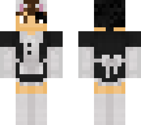 me in a maid outfit