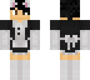 me in a maid outfit