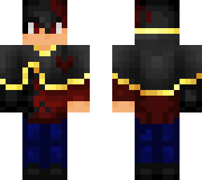 my black clover skin demon form!