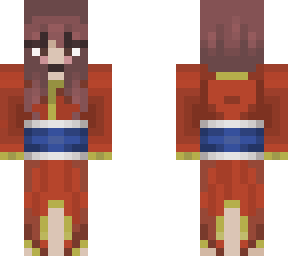 my skin in a kimono