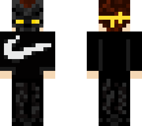 nike sweater, kitsune mask