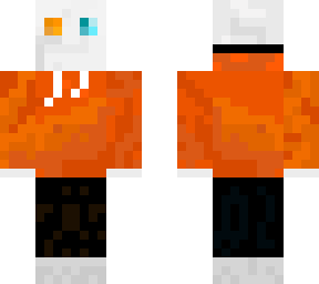 orange skeleton