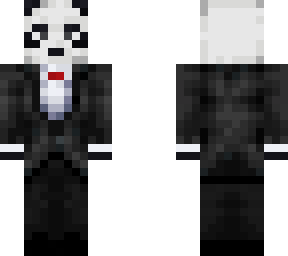 panda in tuxedo