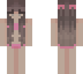 pink bikini skin