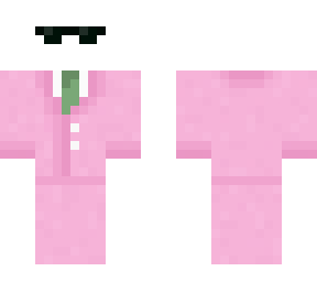 pink man suit!!! (change tie color)