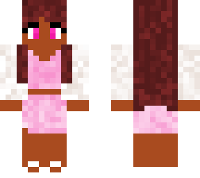 pink skirt | Minecraft Skin