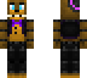pup in fredbear suit