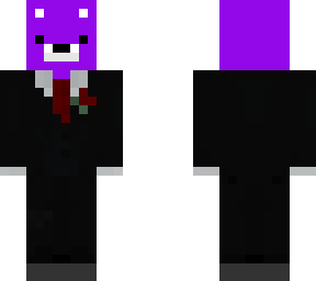 purple bear suit