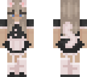 raieraines's skin but cat maid dress