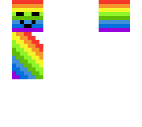 rainbow freak skin